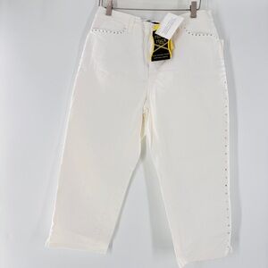 NYDJ Capris Jeans Pants TummyTuck Jeans Size 10 NWT